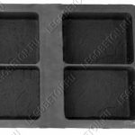 форма для тротуарной плитки брук римский, римская мостовая_N5, изготовление тротуарной плитки, вибролитая плитка