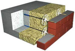 KGS002-2 гибкие связи в трехслойной стене