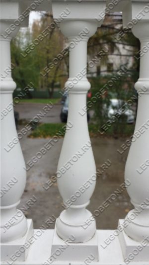 монтаж балясины-3, балясина-3 баллюстрады из бетона, купить форму балясины-3, форма балясина 91/3 купить в москве