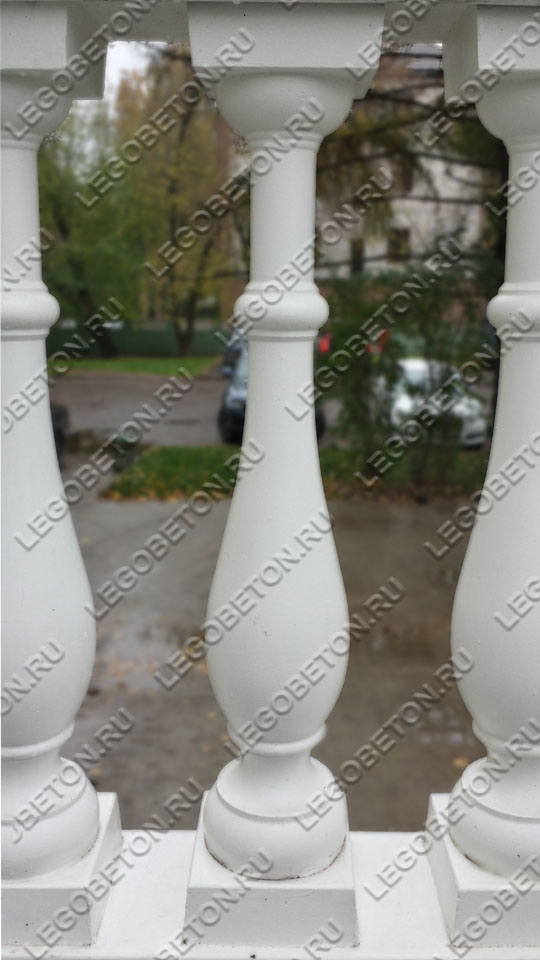 монтаж балясины-3, балясина-3 баллюстрады из бетона, купить форму балясины-3, форма балясина 91/3 купить в москве