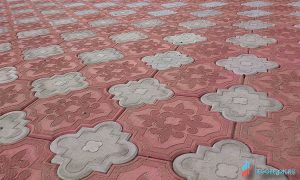 форма для плитки краковский клевер комплект (большой и малый)