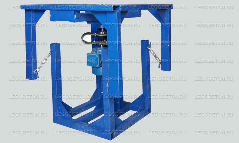 Вибростол горизонтальной вибрации для тротуарной плитки