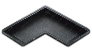 2.011. Форма "Бумеранг" (шагрень, 32.5х9.5х6)