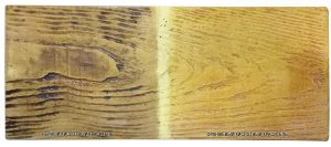 окраска бетонной тротуарной плитки кислотными красителями под дерево