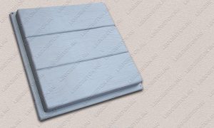 2.143. Форма "Квадрат «Три доски» (40х40х5)" [72/22] — изображение 3