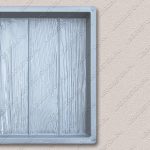 пластиковая форма для тротуарной плитки из бетона Квадрат «Четыре доски» (40х40х4) купить, форма для тротуарной плитки из бетона Квадрат «Четыре доски» (40х40х4) цена