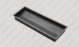 2.192. Форма "Крышка панели забора 2-х скатная 50х18" [92/2A] — изображение 3