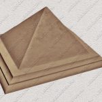 пластиковая форма для изделий из бетона Навершие забора №7 «Пирамида» купить, форма для изделий из бетона Навершие забора №7 «Пирамида» цена