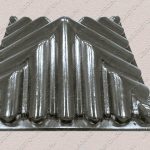 пластиковая форма Крышка столба черепица-57х57 из АБС