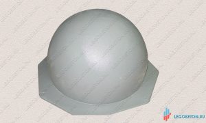 2.150. Форма «Полусфера бетонная антипарковочная» универсальная (500х300/500х250) — изображение 4