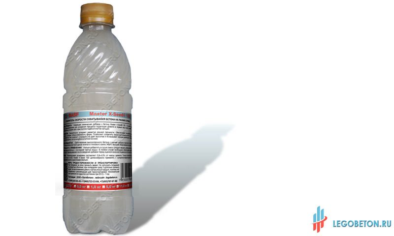 ускоритель схватывания бетона Masre X-seed 100 в мелкой фасовке