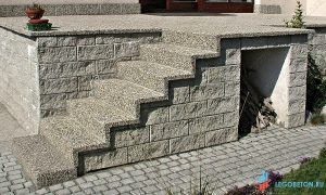 лестница с камнем-1w