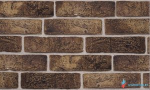декоративный кирпич "Заводской" - коричневый кислотный краситель R007