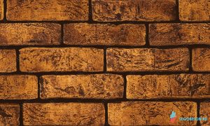 плитка под кирпич "Заводской" - кислотная окраска - желтый 003