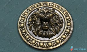 4.304. Форма для панно "Лев" (под камень Неаполь) [F2050] — изображение 4