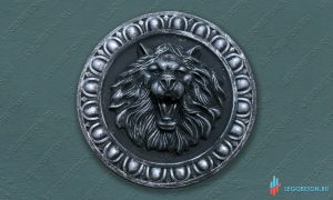 4.304. Форма для панно "Лев" (под камень Неаполь) [F2050] — изображение 6