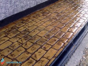 Штамп для печатного бетона "Старый замок" — изображение 3