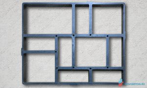 купить пластиковую форму для заливки садовой дорожки старый город в Москве