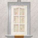 форма прямого отлива наличника окна купить в москве