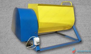 растворосмеситель горизонтальный принудительный РСПГ-300 литров купить в Москве недорого