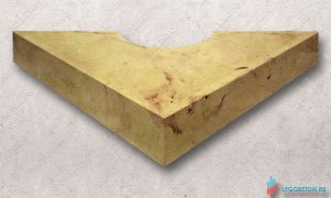 диагональная пустотелаяопора (база, капитель) колонны или полуколонны из бетона