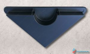 форма пластиковая для изготовления диагональной пустотелой опоры (база, капитель) колонны купить в Москве