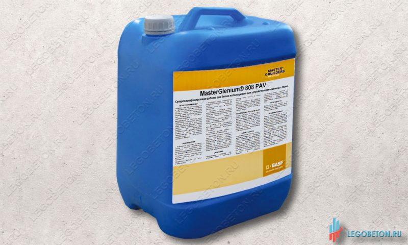 пластификатор для промышленных полов и ЖБИ MasterGlenium 808 купить пластификатор для промышленных полов и ЖБИ MasterGlenium 808 в Москве