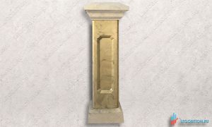 новая форма для столба (тумбы) балюстрады с глубоким рельефом