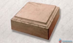 новая форма основания столба балюстрады №7 готовая отливка