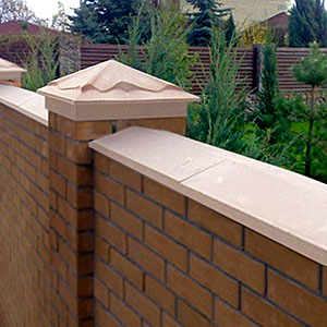 для крышек, наверший, парапетов