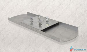 купить в Москве и с доставкой по России Лопасть малой стартовой гладилки для бетона L-600 мм без ручки и поворотного механизма