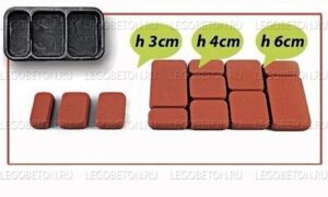 2.015. Форма "Брук Классика №2 камень"