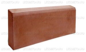 2.041. Форма "Бордюр-1 (тонкий) [82/2]" — изображение 2