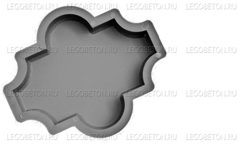 084. Форма "Клевер гладкий" (thumb4823)